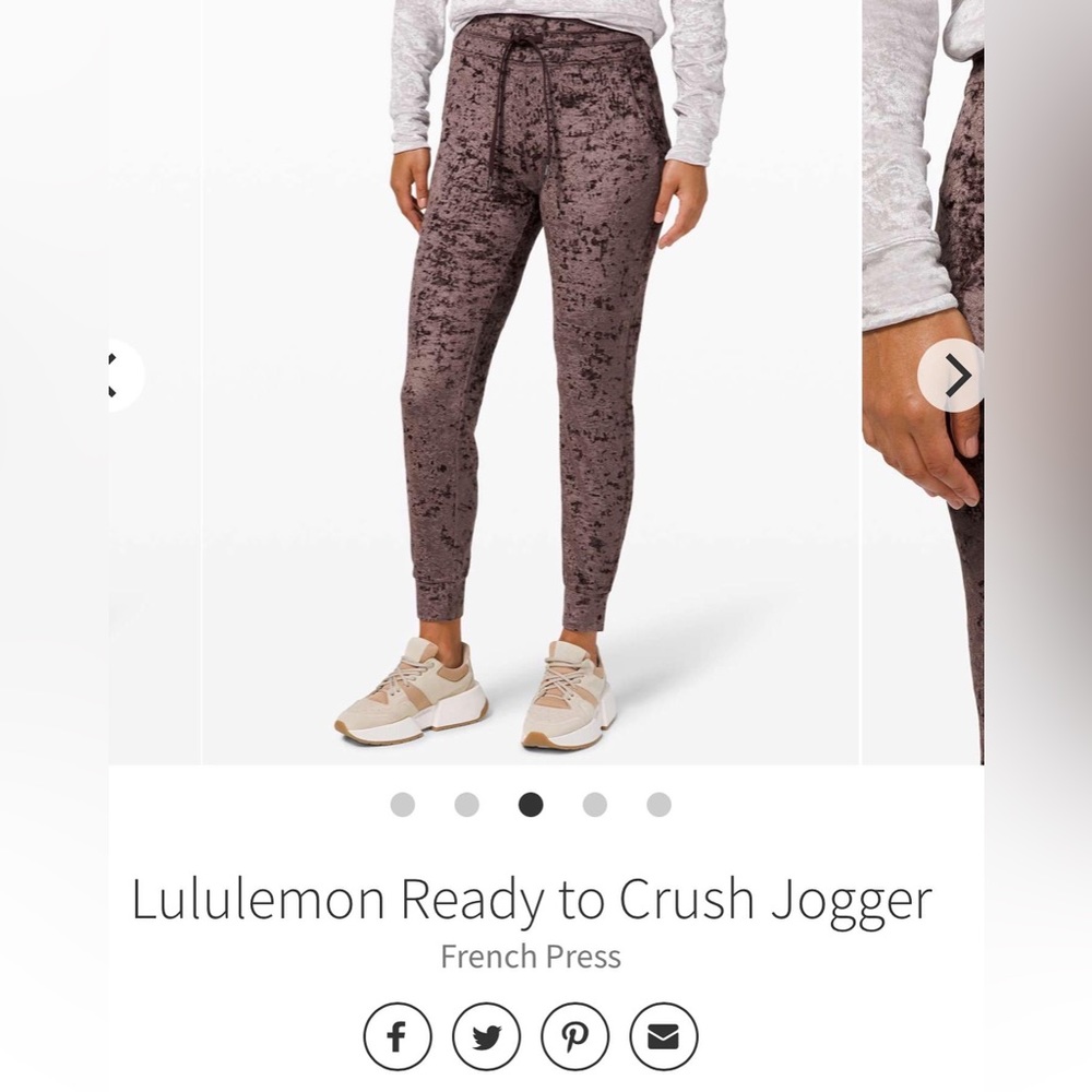 Lululemon French Press Ready to Crush Joggers